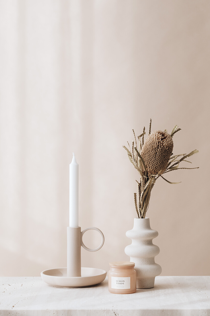 Simple Beige Home Decor Items 